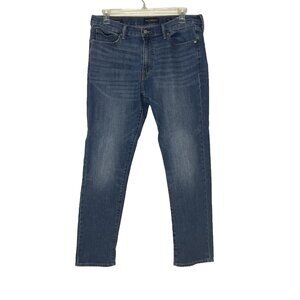 Men’s Lucky Brand Jeans Sz 36 X 32 (410 Athletic Slim) Lt. Wash Mid-rise